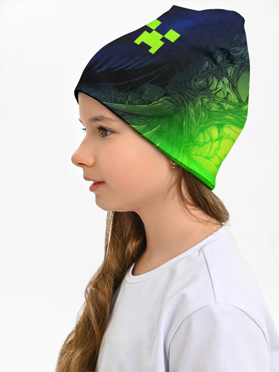 Детская шапка / MINECRAFT / МАЙНКРАФТ