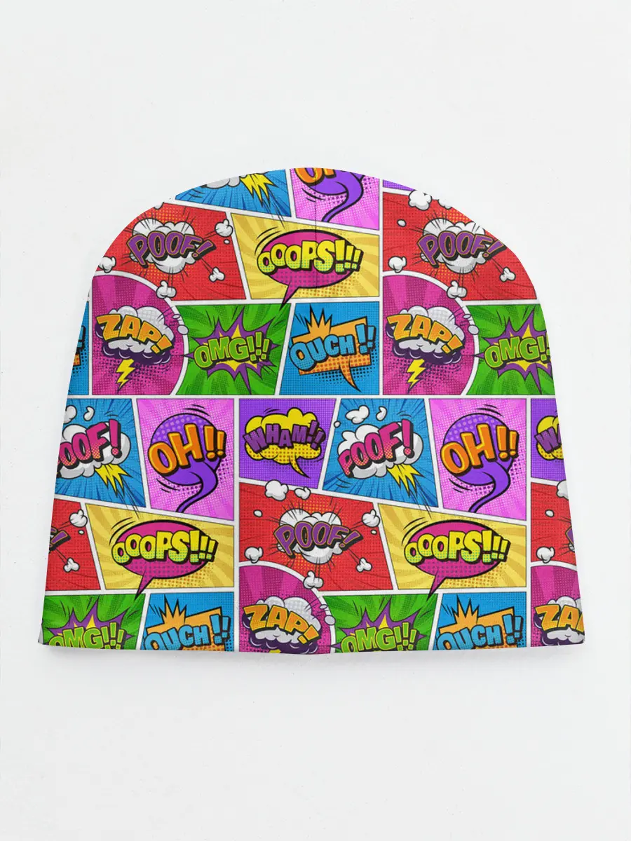 Детская шапка / Pop art