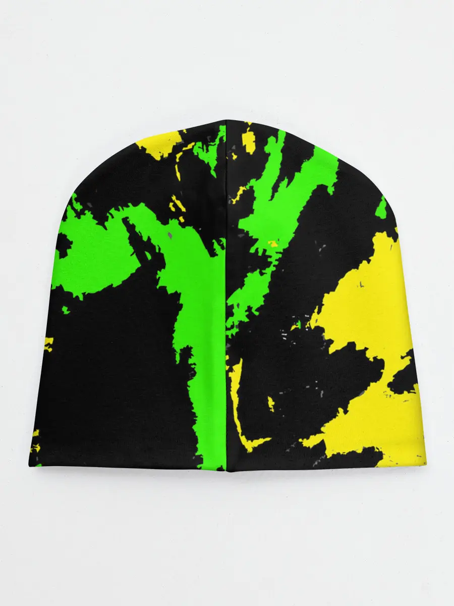 Детская шапка / Желто-зеленый