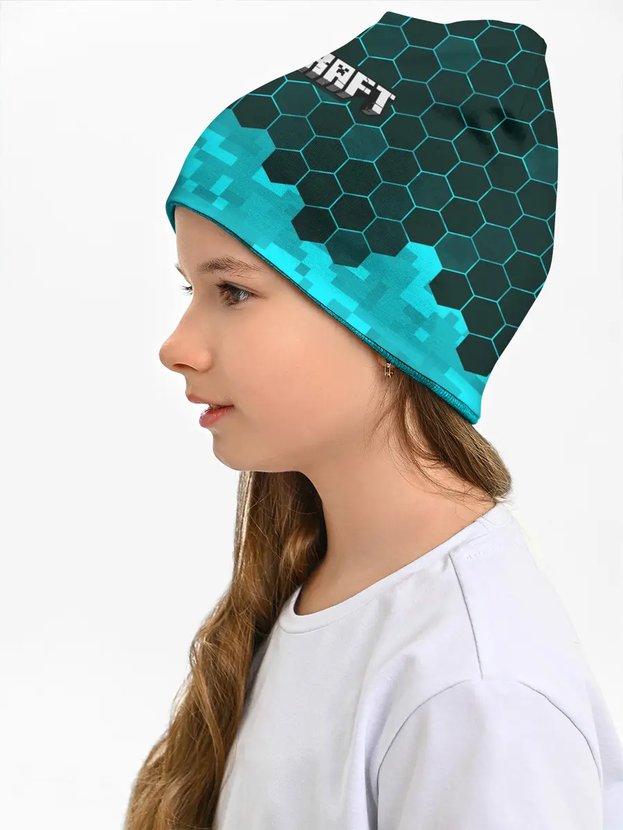 Детская шапка / MINECRAFT / МАЙНКРАФТ