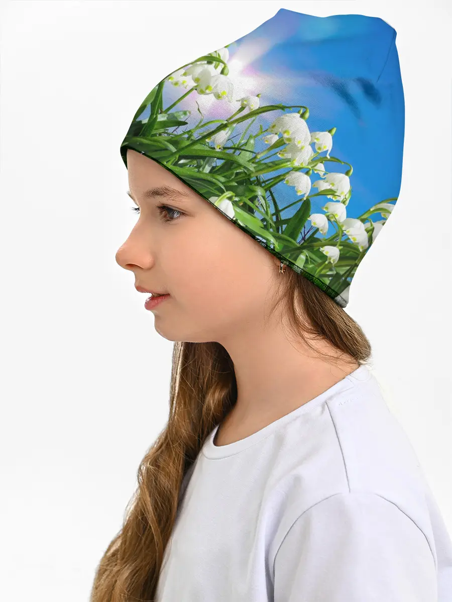 Детская шапка / Подснежники