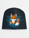 Детская шапка / Лисы-геймеры