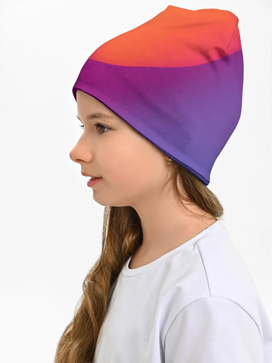 Детская шапка / ТЕКСТУРА ГРАДИЕНТА