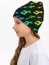 Детская шапка / Радужный Паттерн Лого ДжоДжо