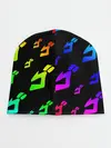 Детская шапка / Радужный Паттерн Лого ДжоДжо