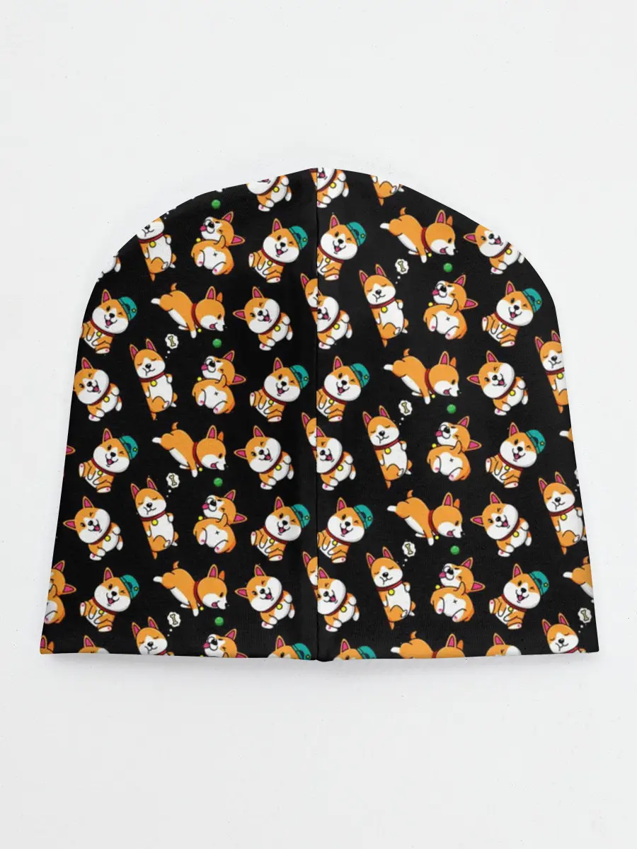 Детская шапка / Корги