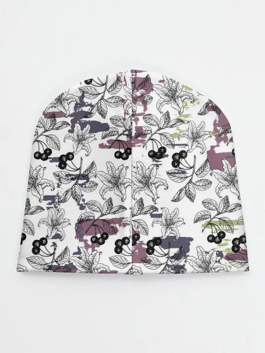 Детская шапка / Лилии