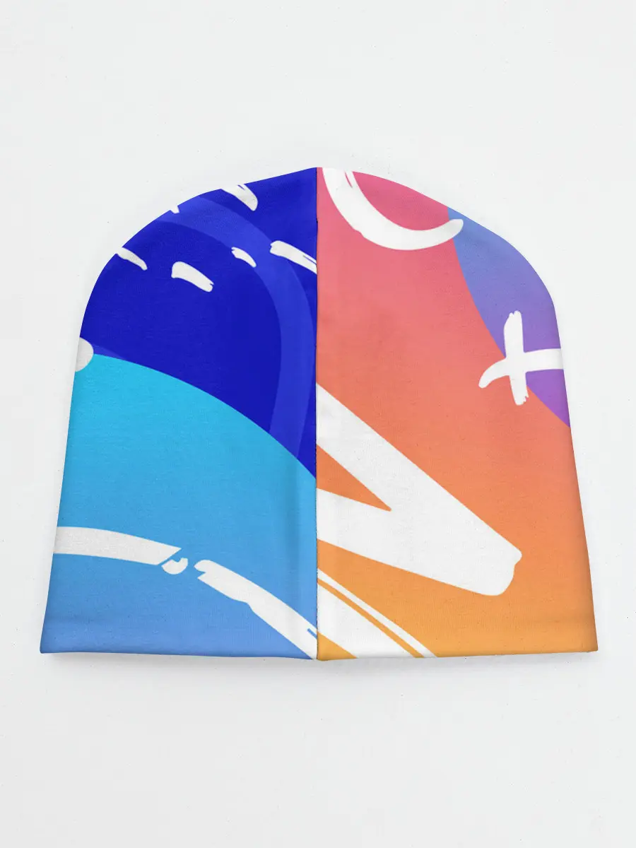 Детская шапка / Градация цвета