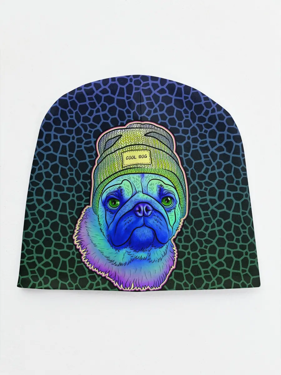 Детская шапка / Мопс