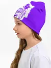 Детская шапка / Хамон фиолетовый