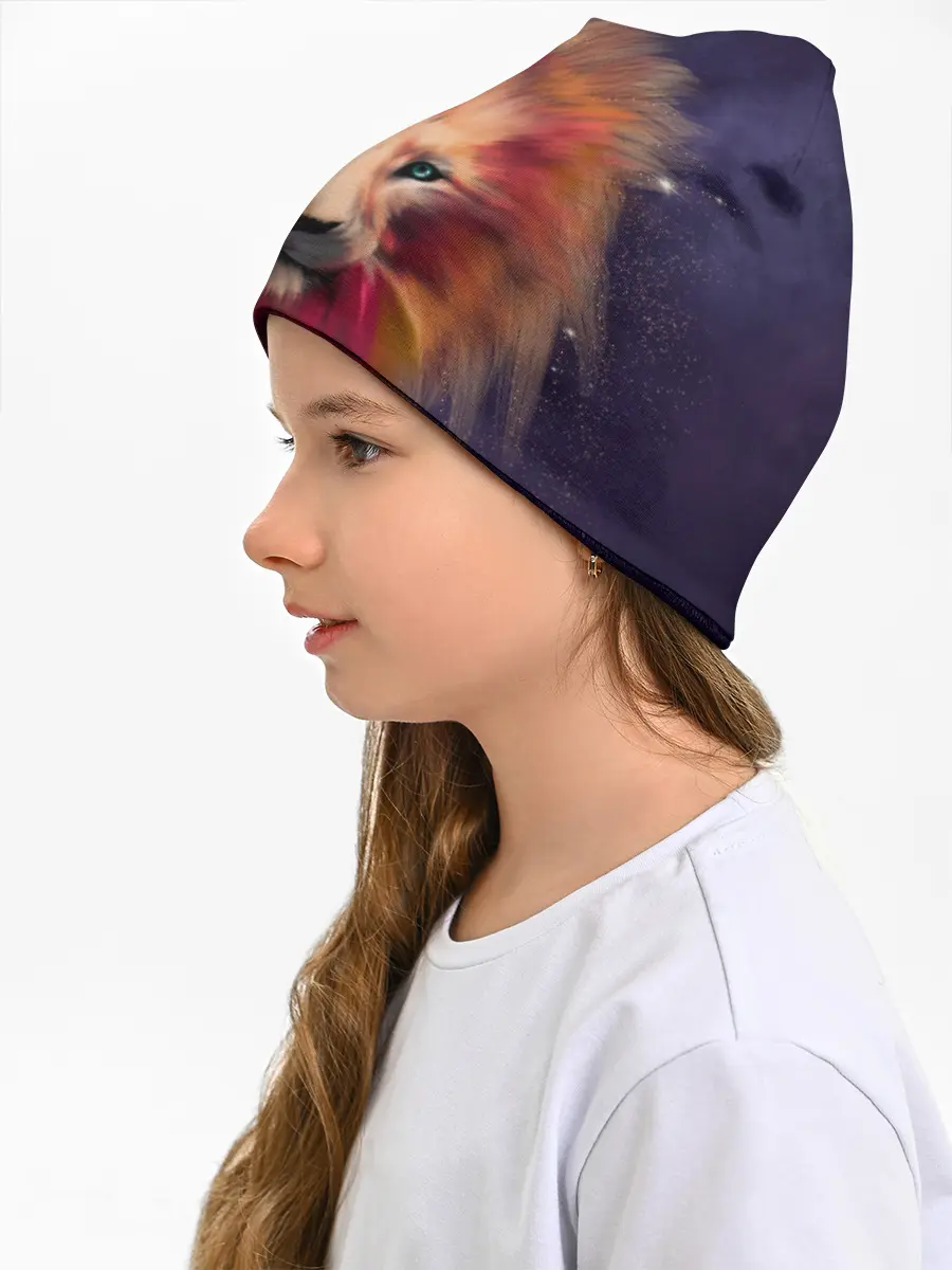 Детская шапка / Space Lion