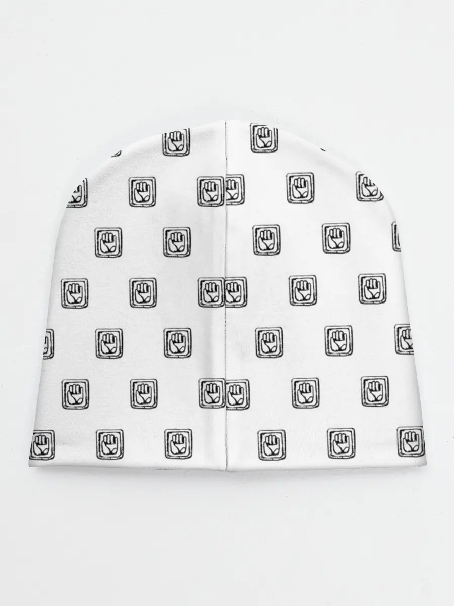 Детская шапка / Лого джоджо белый