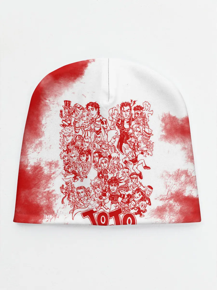 Детская шапка / Джоджо герои красный дым