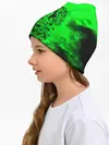 Детская шапка / Джоджо герои зеленый дым