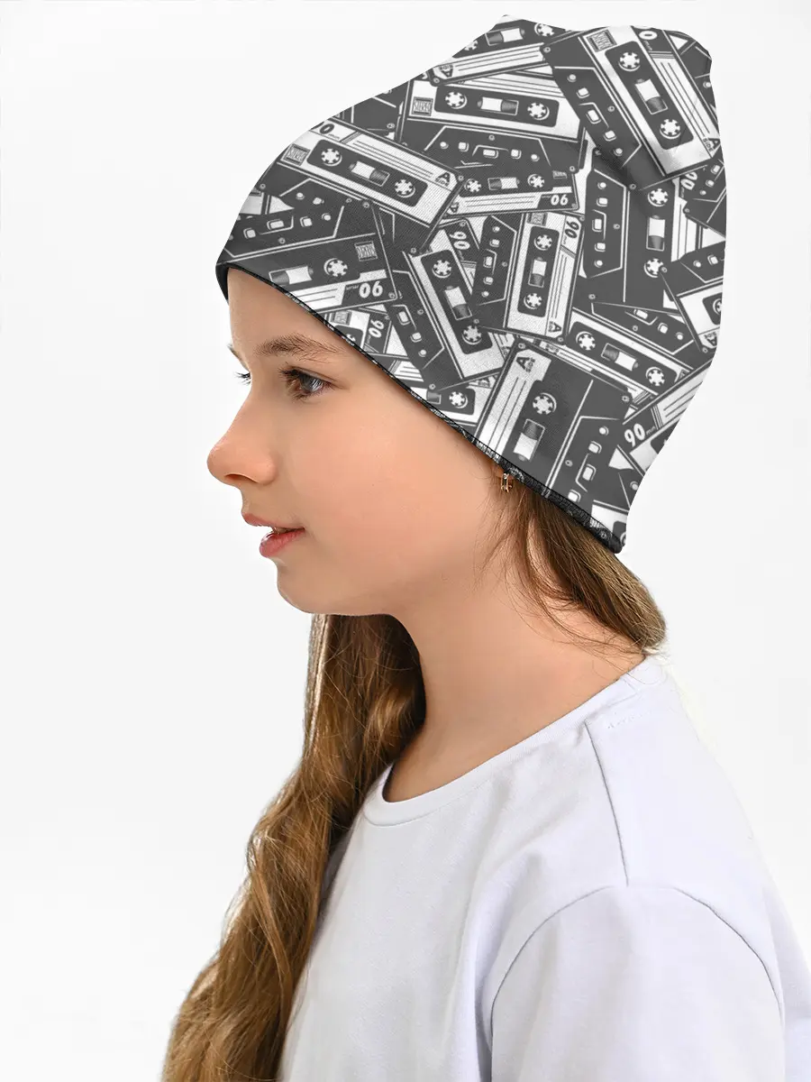Детская шапка / retro pattern