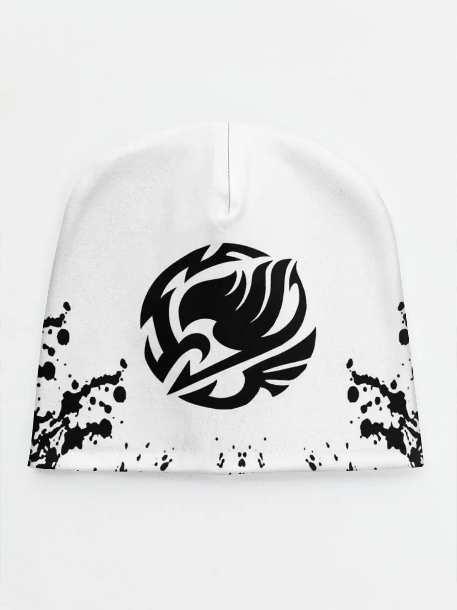 Детская шапка / Хвост Феи на белом