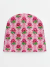 Детская шапка / Декор из нежных роз