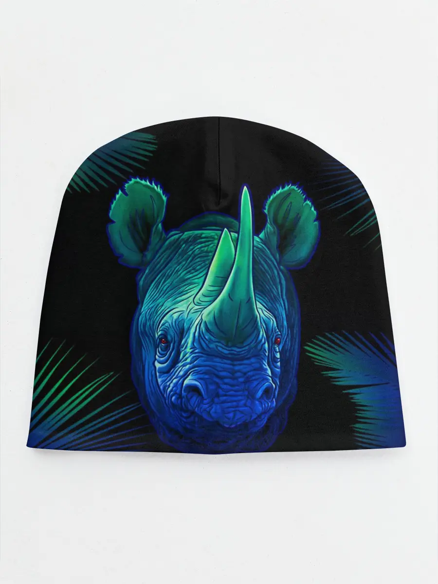 Детская шапка / Носорог