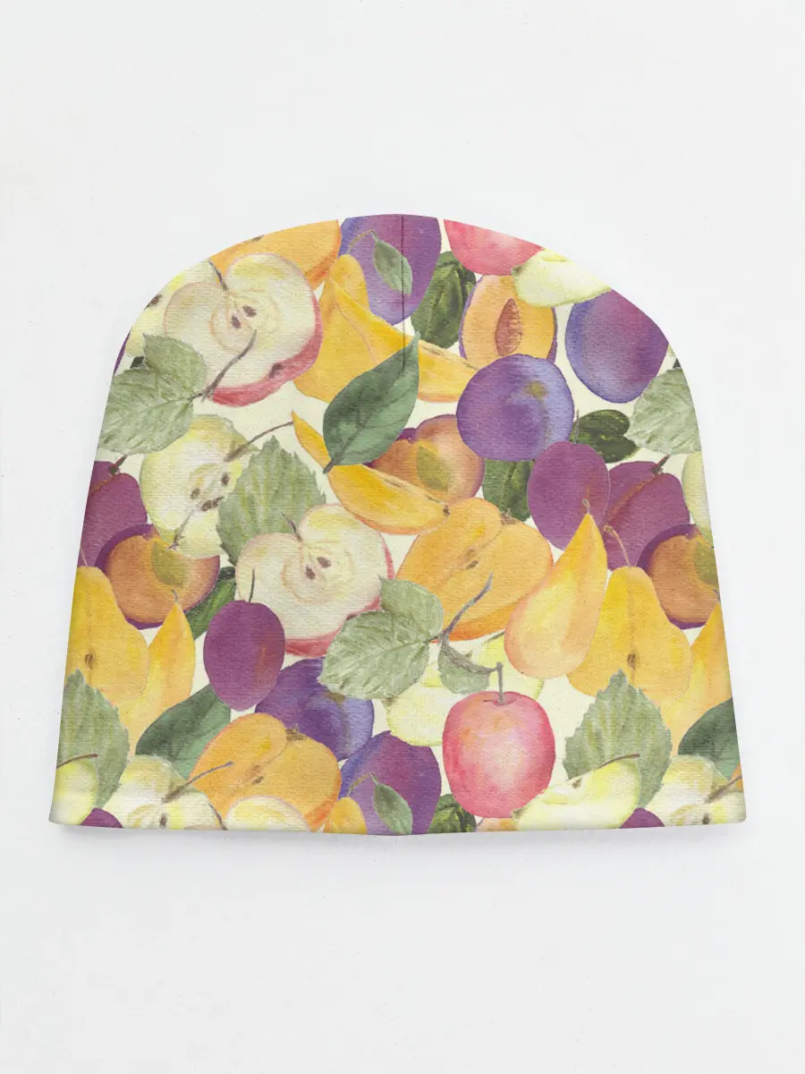 Детская шапка / Фрукты. Фруктовый сад