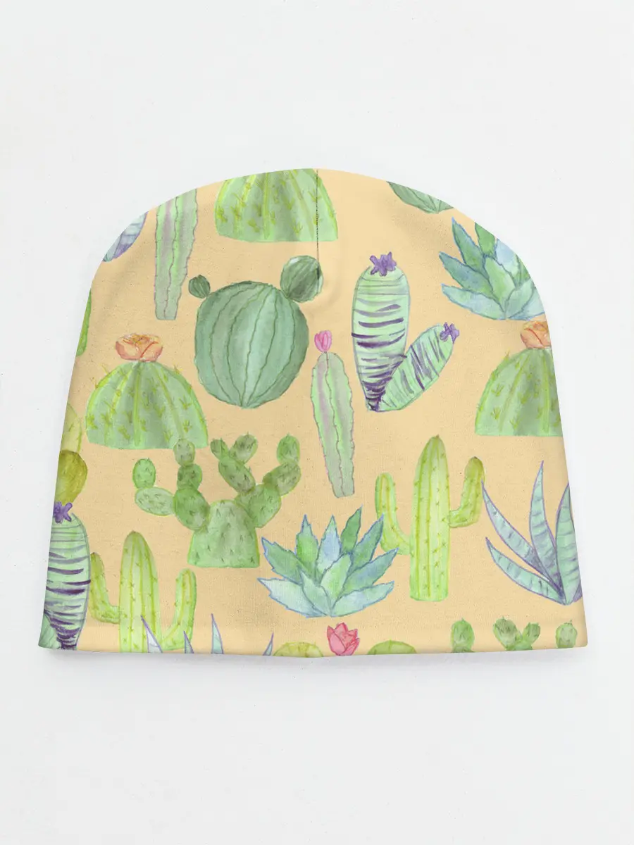 Детская шапка / Кактусы в пустыне