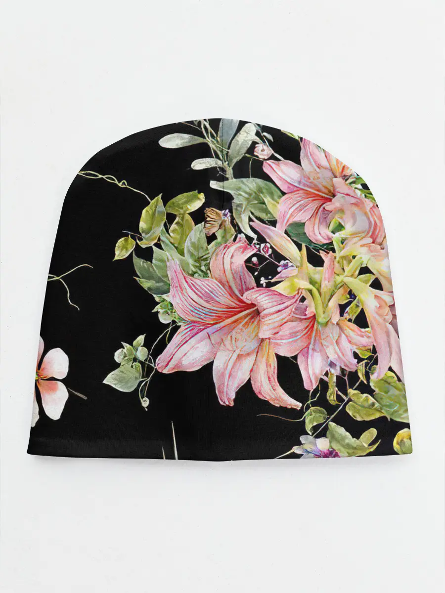 Детская шапка / Букет лилий