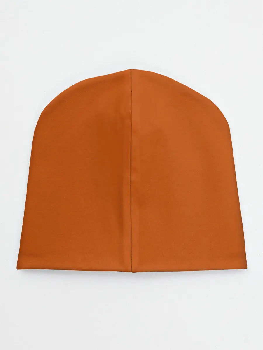 Детская шапка / Радуга v6 - оранжевый