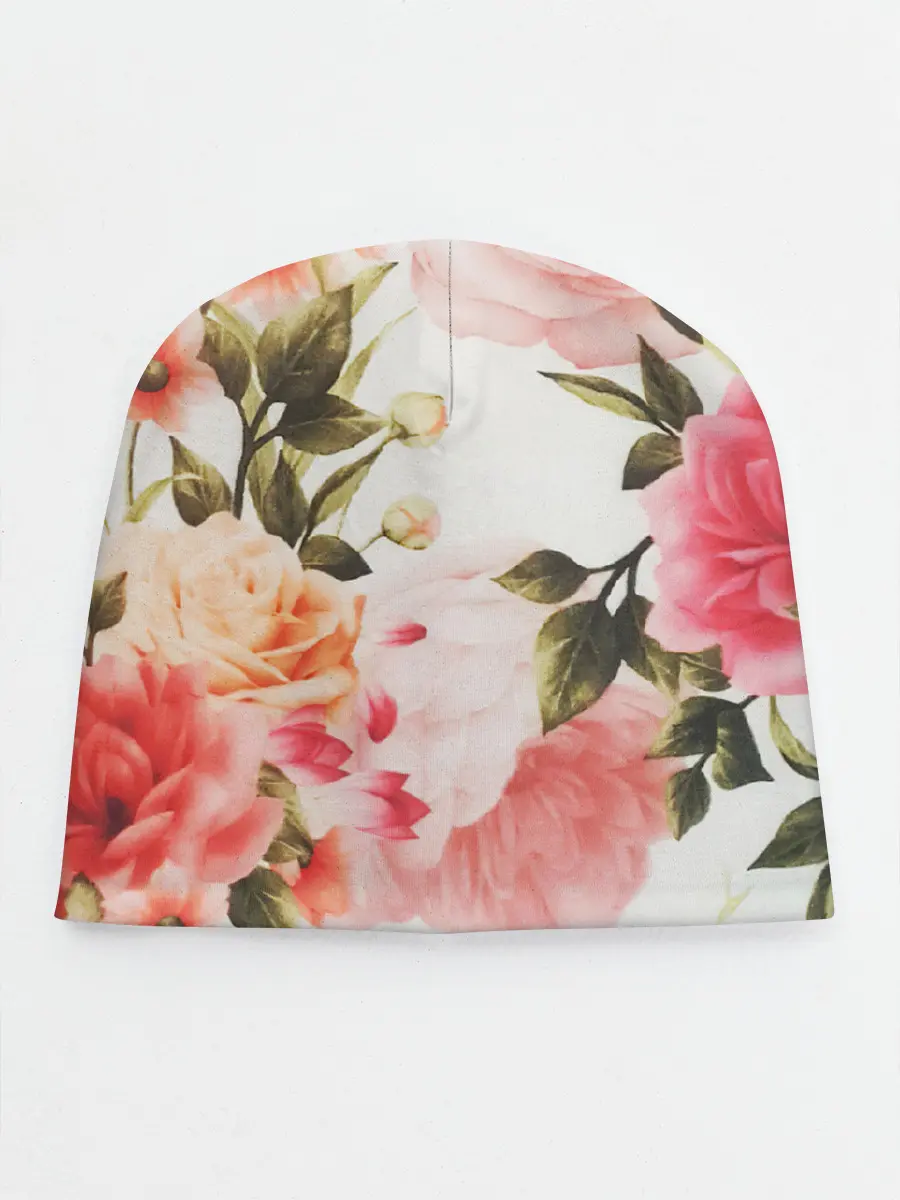 Детская шапка / Нежный букет