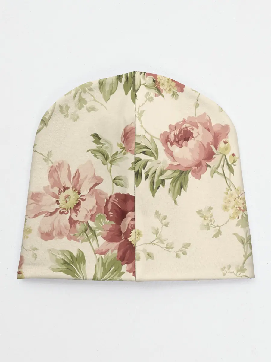 Детская шапка / Цветы