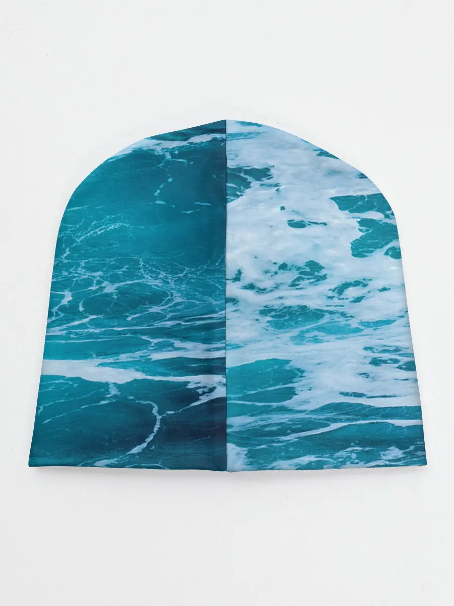 Детская шапка / Вода волны пена море