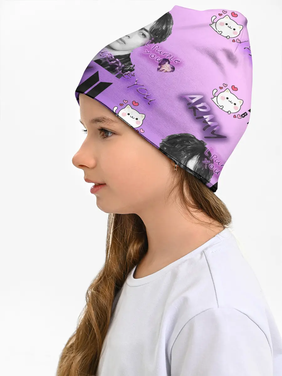 Детская шапка / I purple you