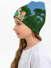 Детская шапка / minecraft