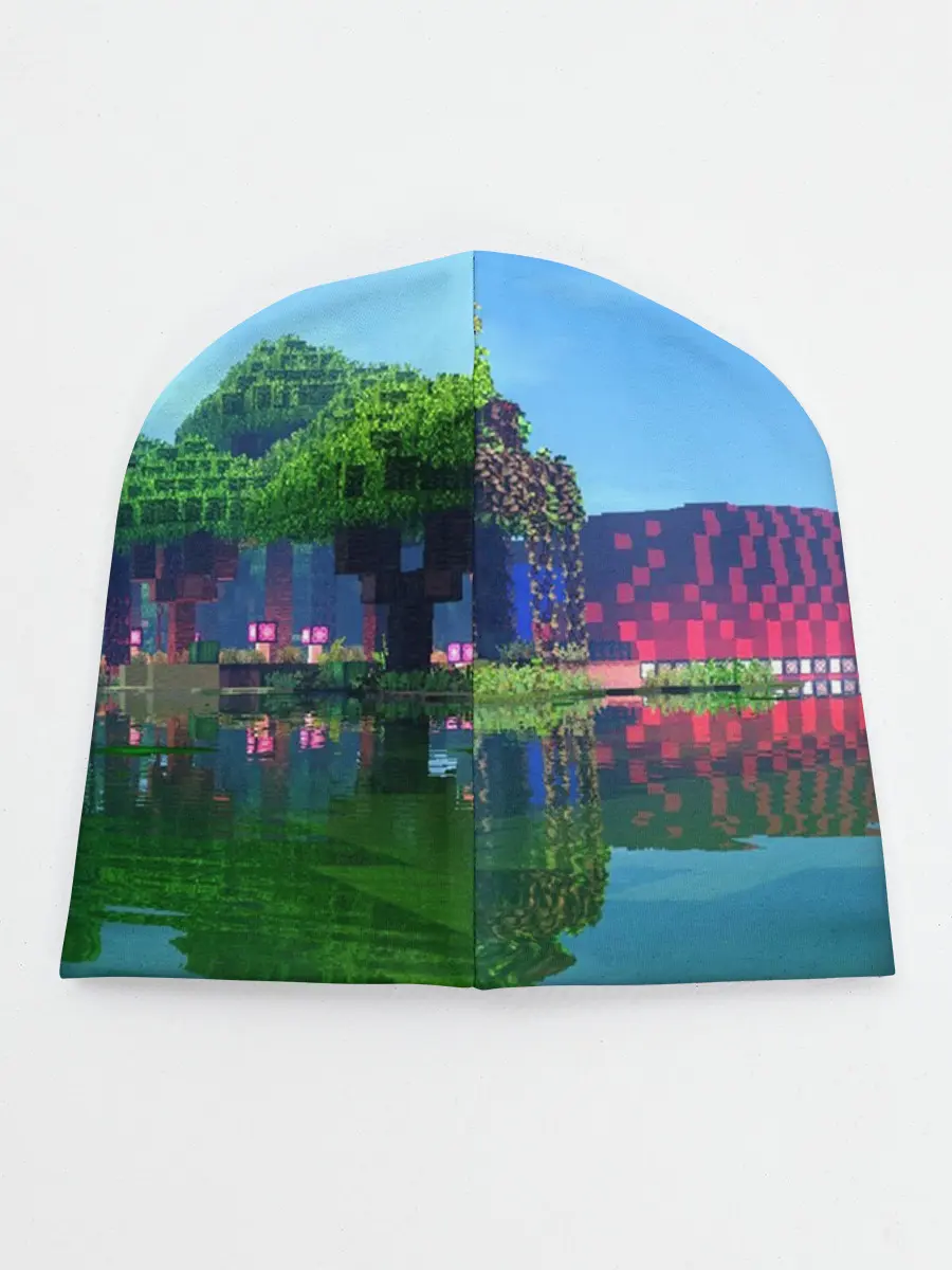 Детская шапка / minecraft