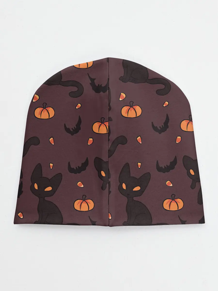 Детская шапка / Хэллоуиновский кот