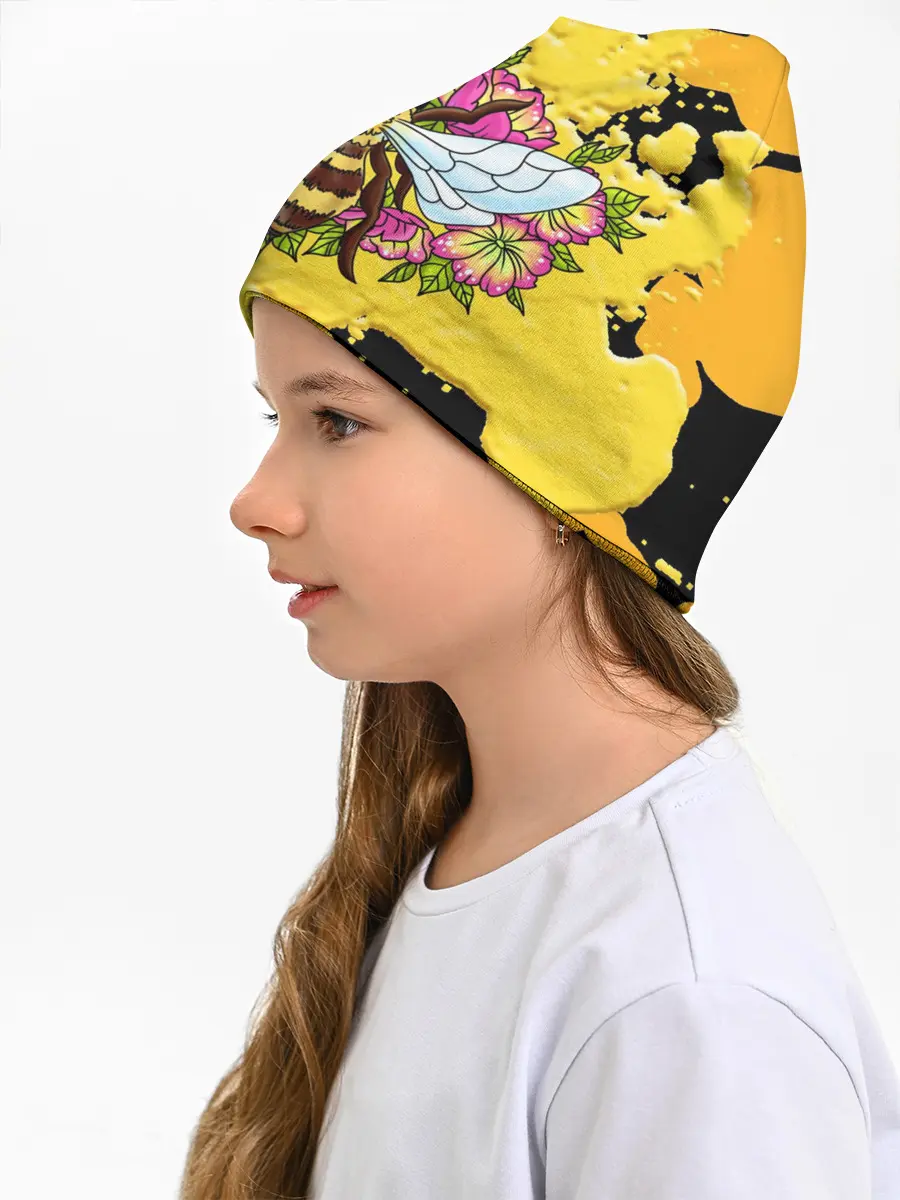 Детская шапка / Пчела