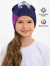 Детская шапка / Ламы фортнайт в космосе