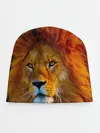 Детская шапка / Лев 3D