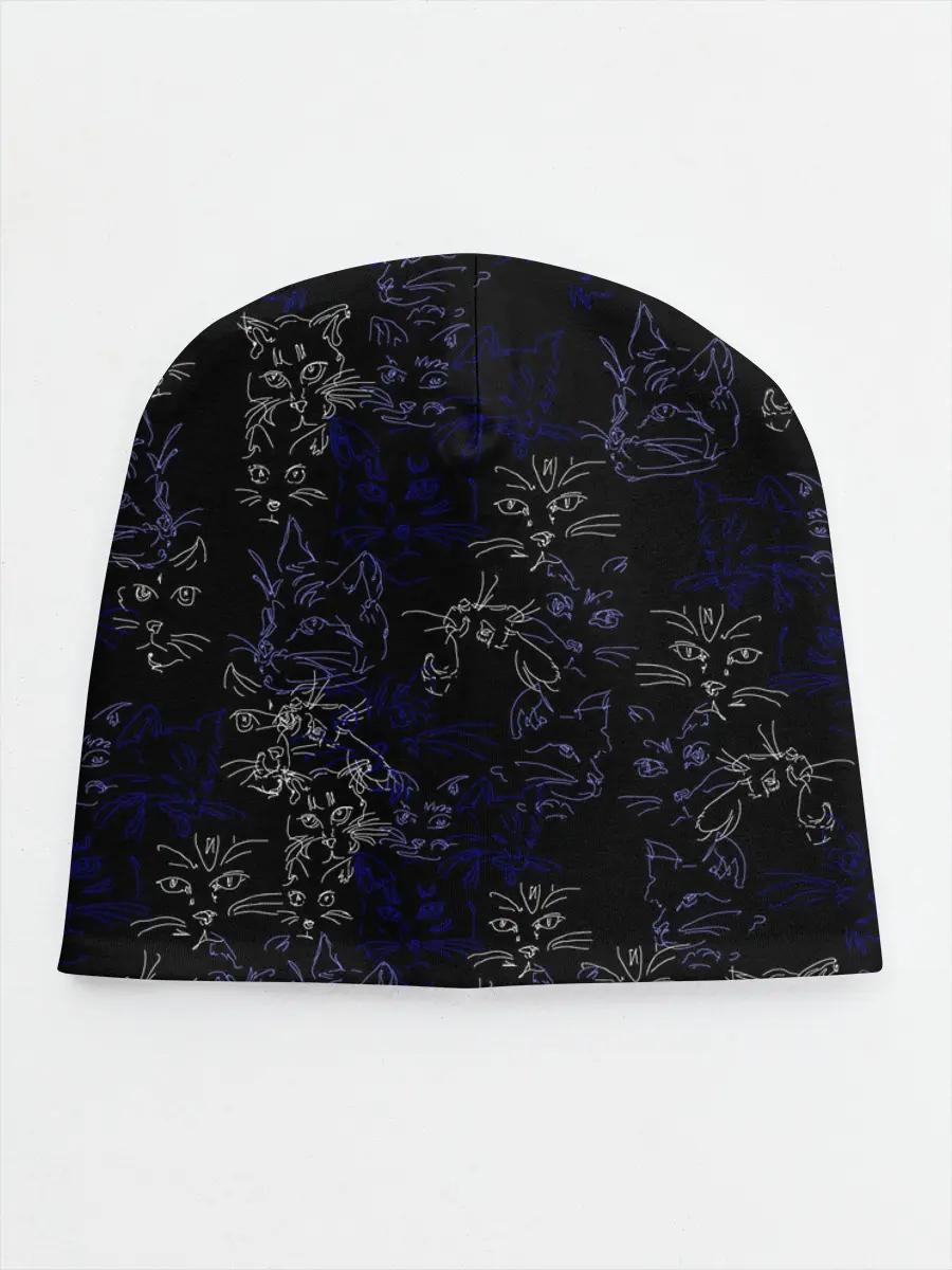 Детская шапка / Ночные кошечки