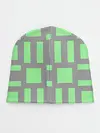 Детская шапка / Пиксели зеленые