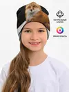 Детская шапка / Лиса и снег