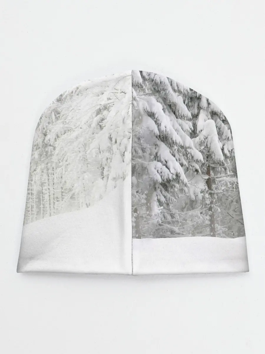 Детская шапка / Лошади и снег