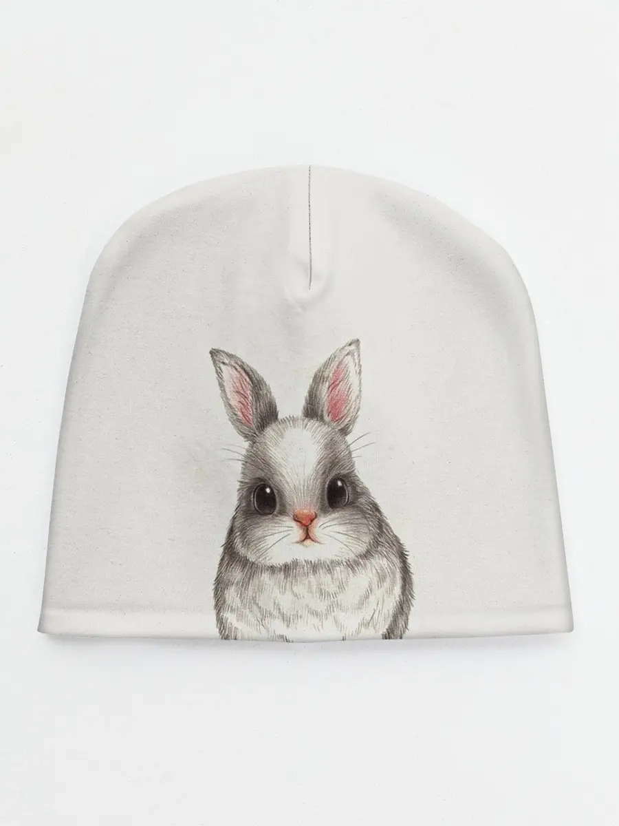 Детская шапка / зайка
