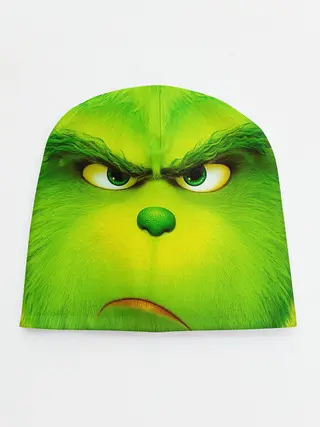 Детская шапка / Гринч 3D/ The Grinch