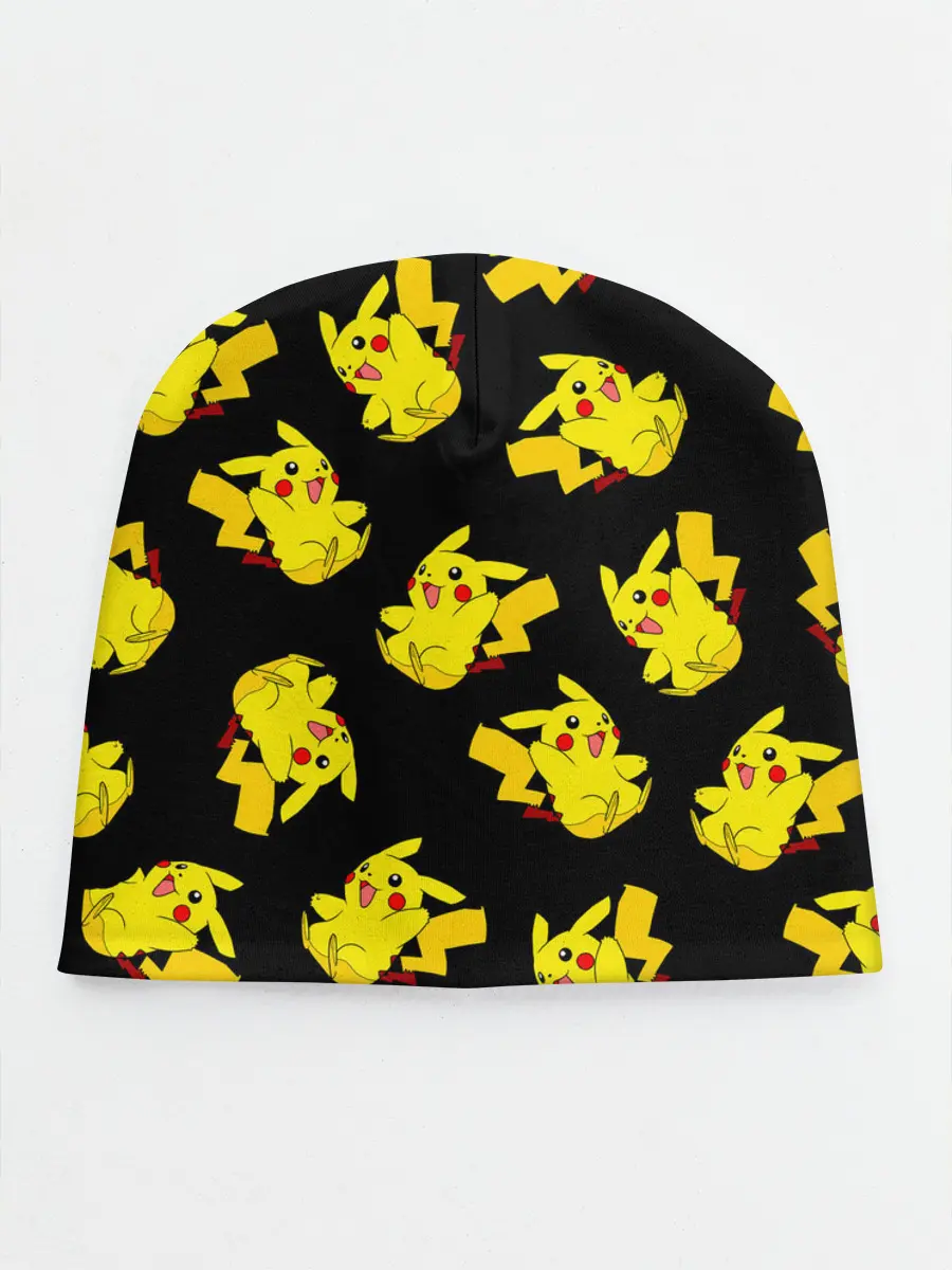 Детская шапка / Веселый пикачу