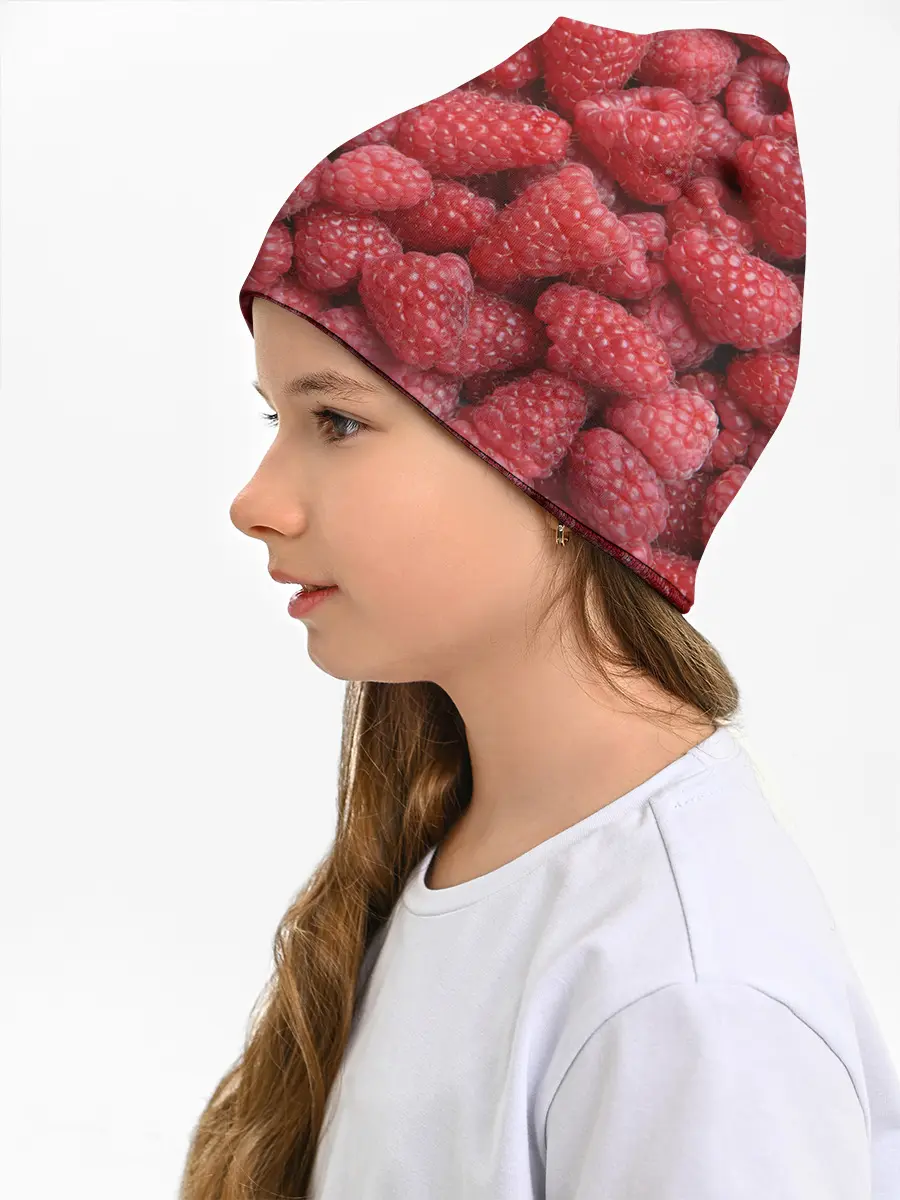 Детская шапка / Малина.