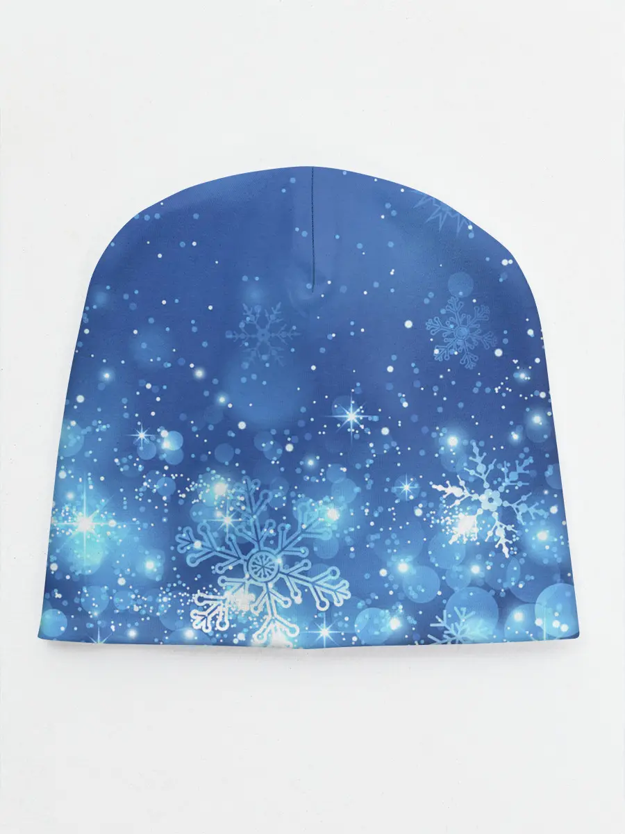 Детская шапка / Снежинки.