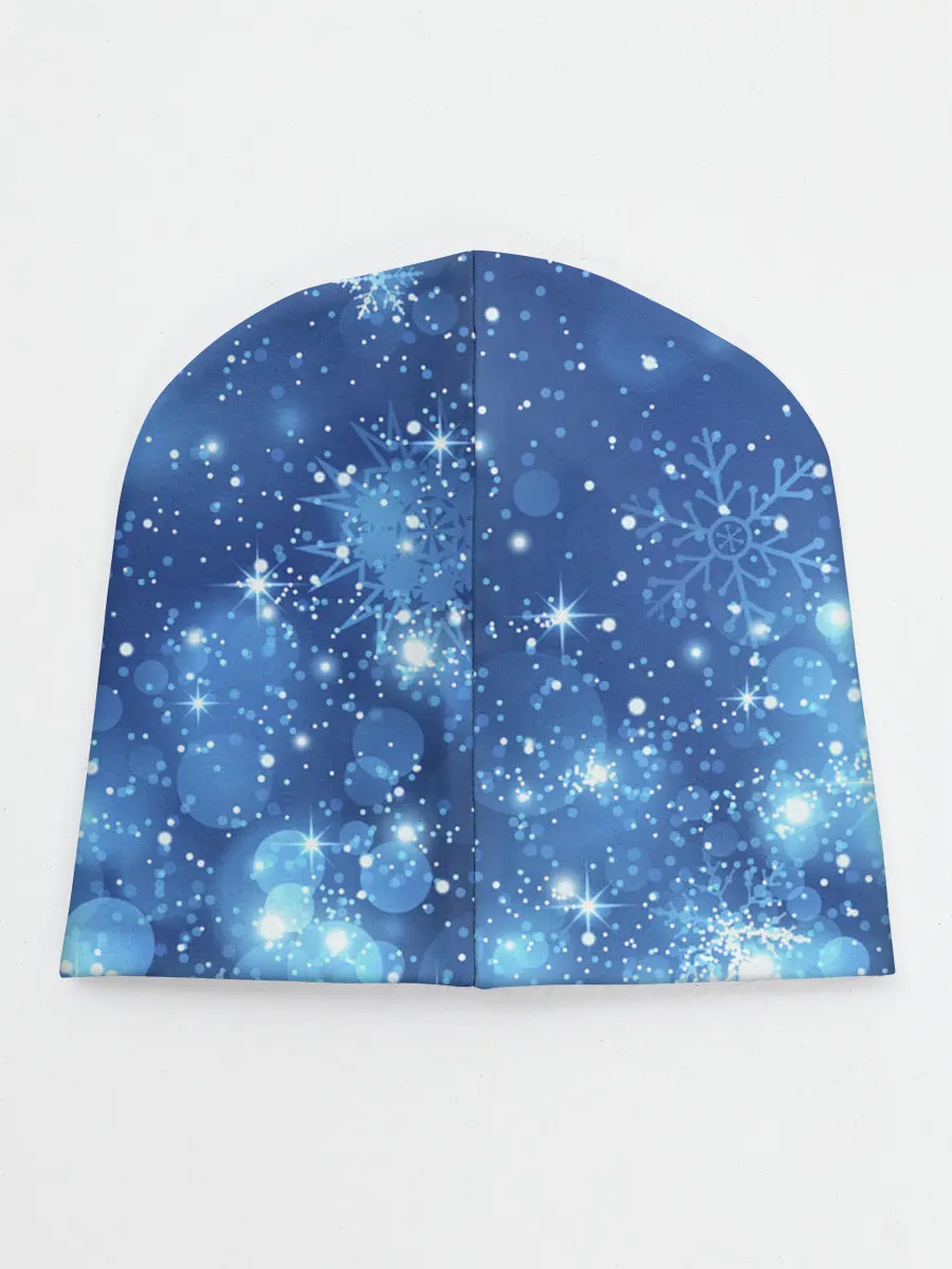 Детская шапка / Снежинки.