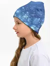 Детская шапка / Снежинки.