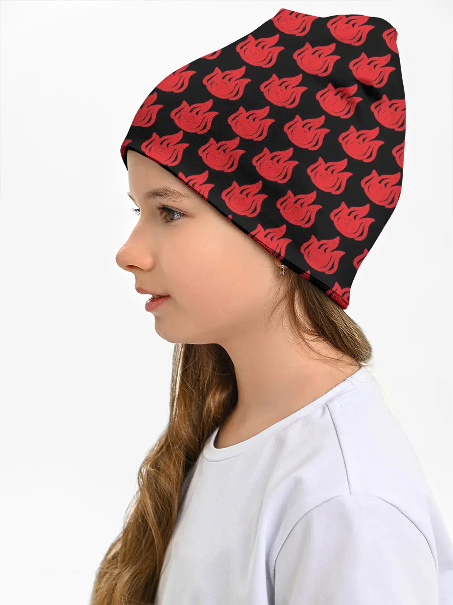 Детская шапка / ОГОНЬ