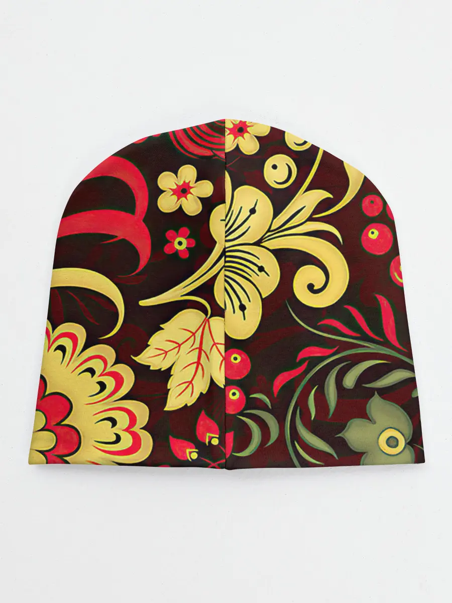 Детская шапка / Хохлома