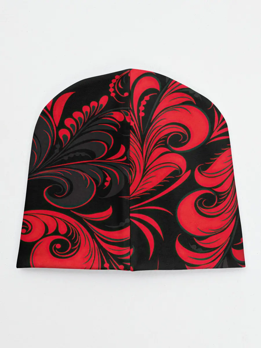 Детская шапка / Хохлома